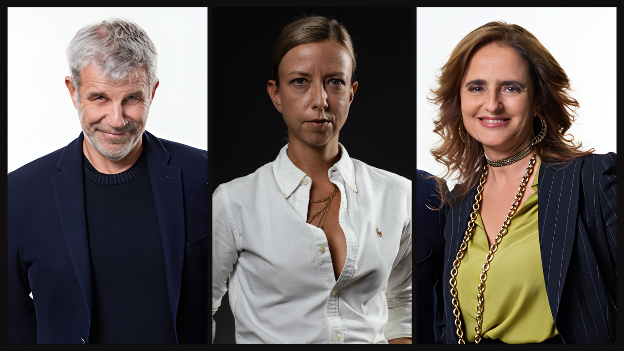 da sinistra: Alasdhair Macgregor Hastie, Laura Lenhardt e Caterina Tonini