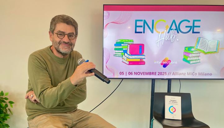 Nella foto: Pietro Catania ospite a Engage Hub