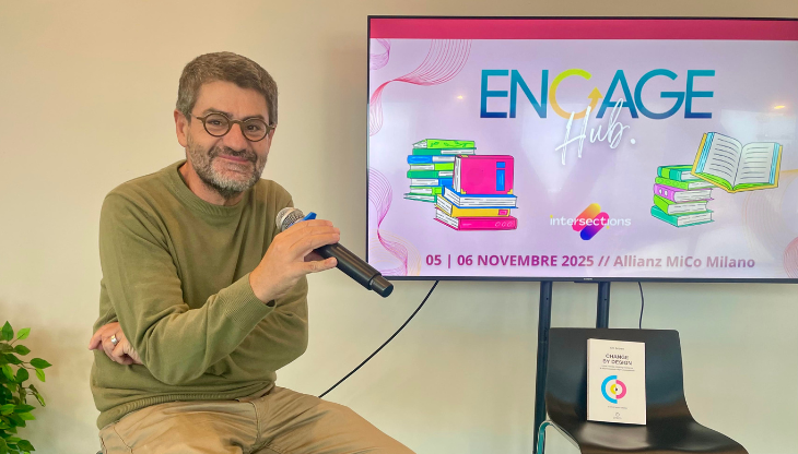 Nella foto: Pietro Catania ospite a Engage Hub