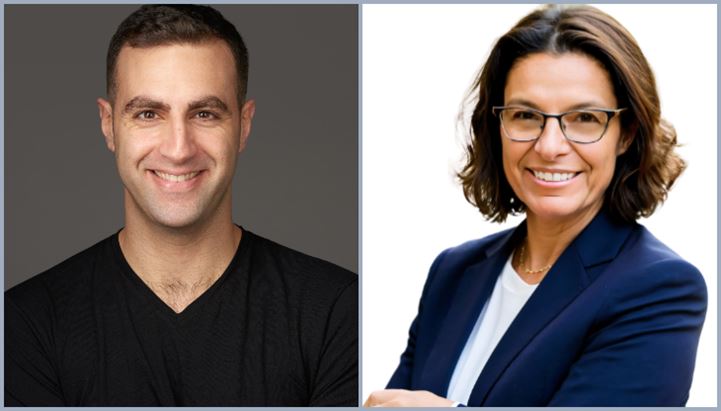 Nadav Shaltiel e Cristina Pianura di Audioboost