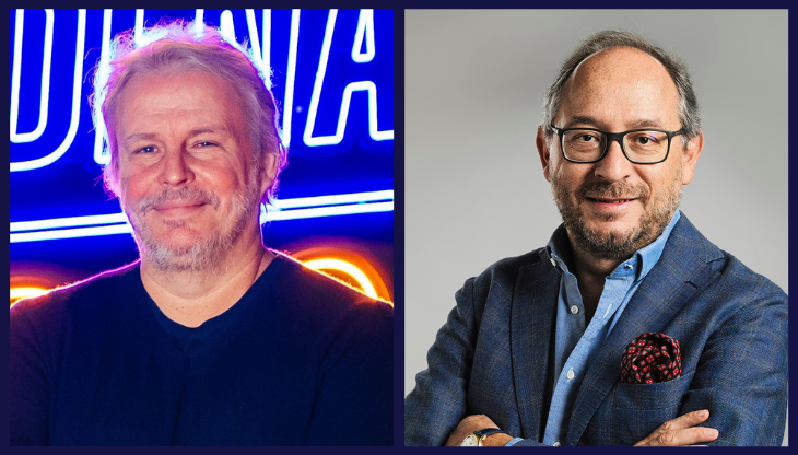 da sinistra: Ivan Tagliavia, Head of Marketing di Doppio Malto, e Roberto Botto, Ceo di Libera Brand Building