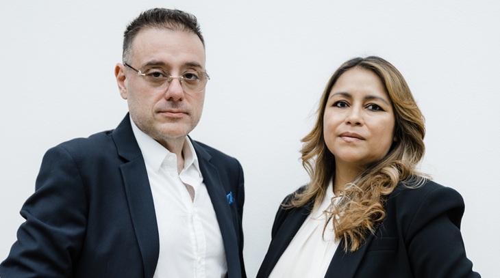 I founder di Betobee, Lorenzo Leccese e Patrizia Bonilla 