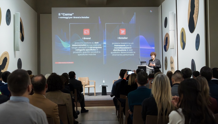 Un momento dell'evento "Retail Media Crossroads"