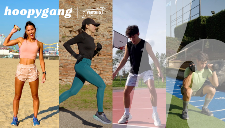 Un frame della campagna di Hoopygang