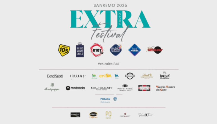 I partner del Gruppo Mediaset per l'iniziativa Extrafestival