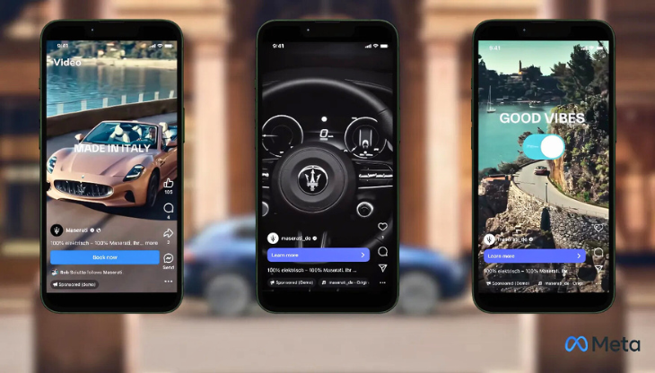 Maserati ha stretto una collaborazione con Meta e scelto di sperimentare nuove esperienze di comunicazione