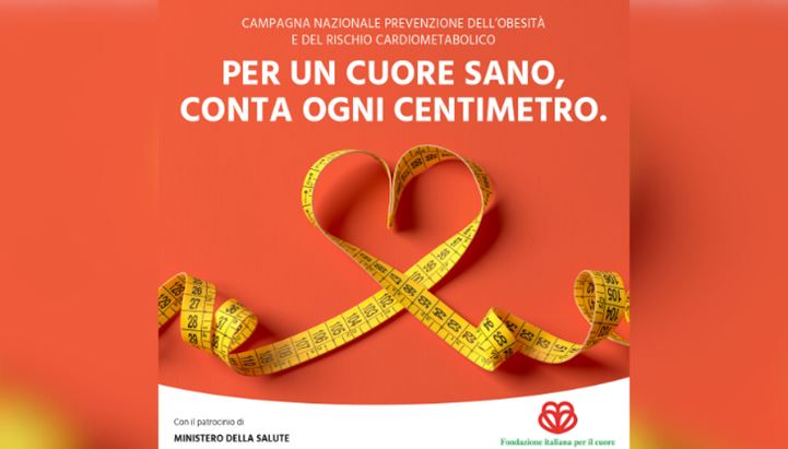 Il concept della campagna “Per un cuore sano, conta ogni centimetro”, di Orange Media Group