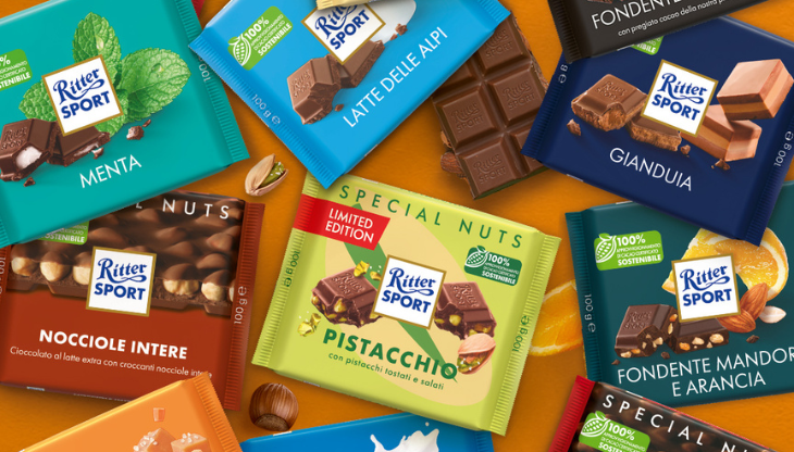 Il cioccolato Ritter Sport