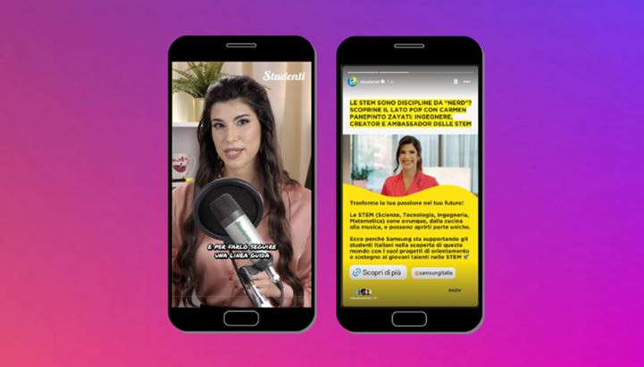 La ricerca di mediamond e Samsung in collaborazione con Skuola.net e Studenti.it