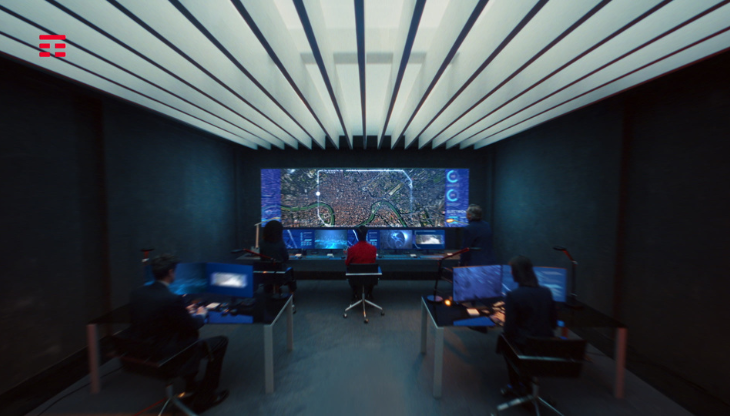 Un frame dalla nuova campagna istituzionale di Tim