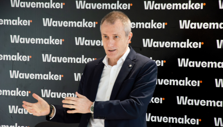Nella foto, il Ceo di Wavemaker Italy Luca Vergani