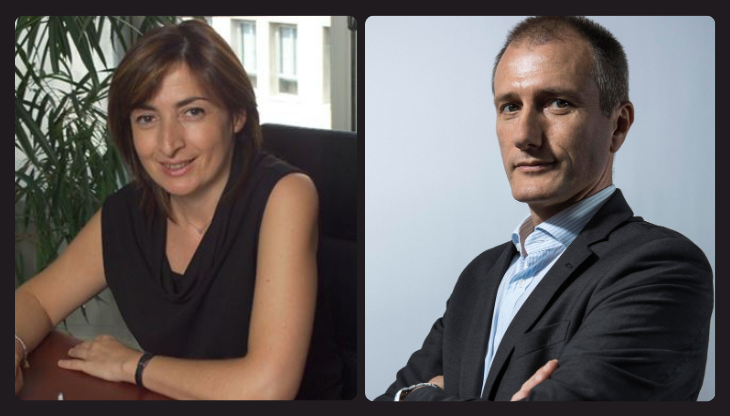 Nella foto, Assunta Timpone e Luca Vergani