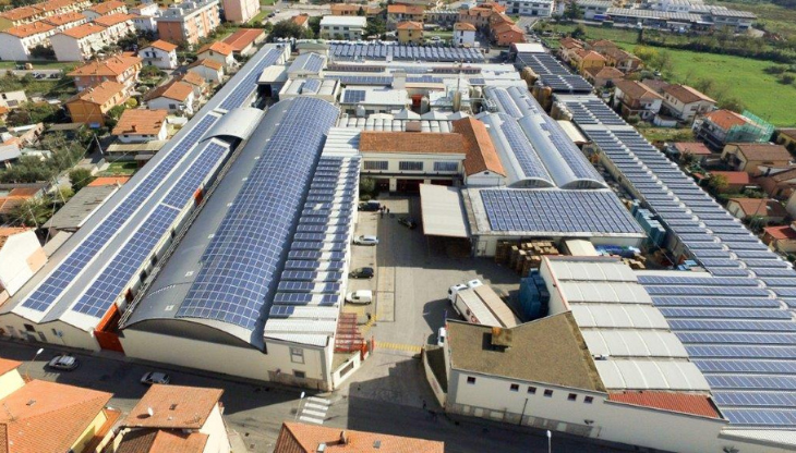 Gli stabilimenti della Fratelli Polli