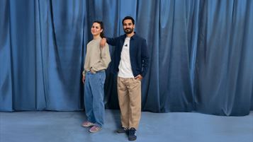 I testimonial della campagna “Color Your Way” di Deichmann e adidas, Lena Oberdorf e Ilkay Gündogan