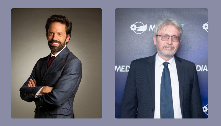 Da sinistra: Sebastiano Lombardi e Giorgio Grignaffini