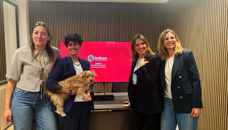 Nella foto, da sinistra: Alice Isacchini, Barbara Labate, Arianna De Luca e Stefania Tonon