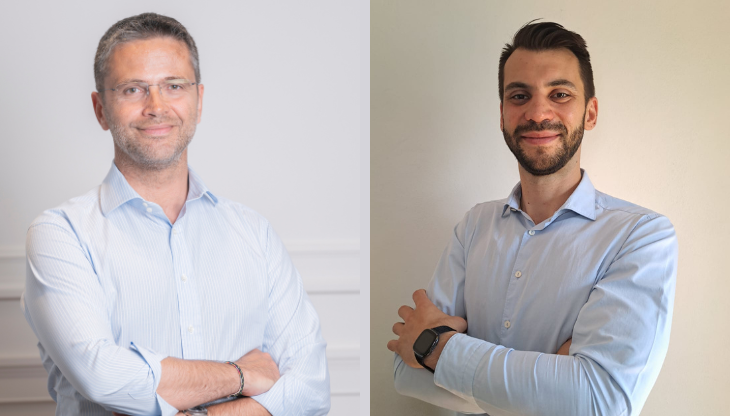 da sinistra: Riccardo Brambilla di Adform ed Emiliano Bozzi di Vodafone Italia