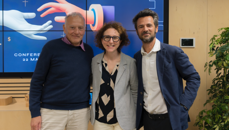 Marco Girelli, Daniela Dalla Riva e Piergiorgio Manuti 