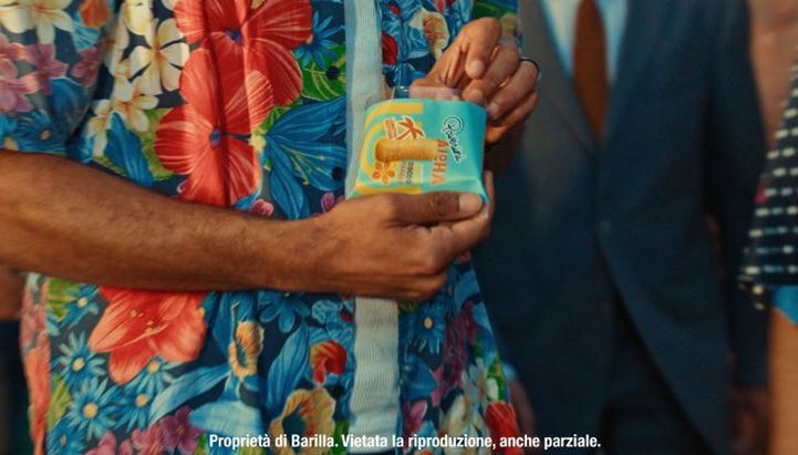 Un frame dello spot Pavesini firmato Dentsu Creative