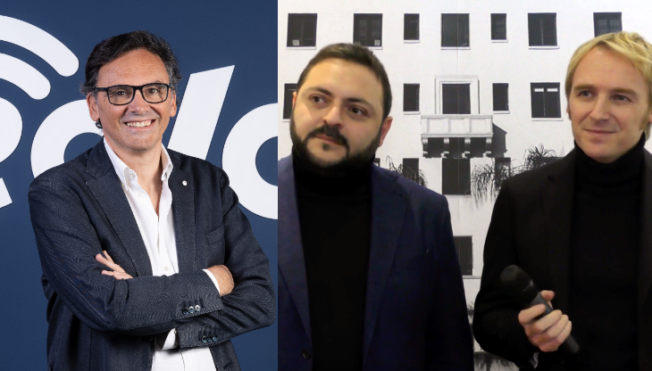 Alberto Nava, Fabiano Pagliara e Jacopo Morini