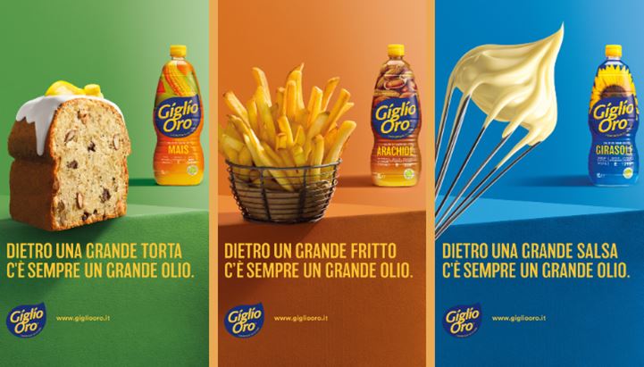 I soggetti della campagna Giglio Oro firmata Marimo