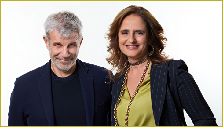 Alasdhair Macgregor Hastie e Caterina Tonini, CEO Havas Creative Network Italia e CO-Founder & CEO Havas PR Milan