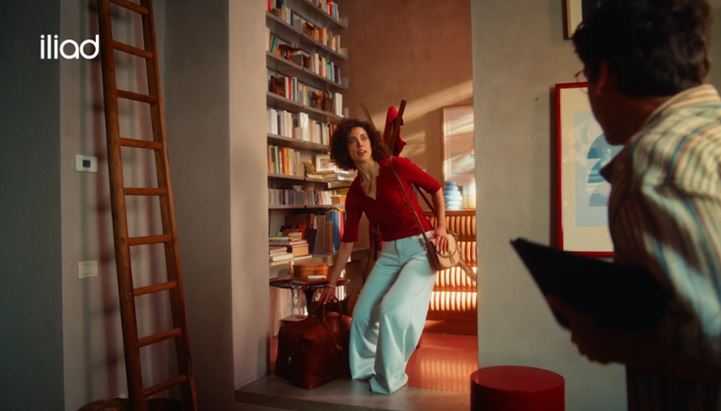 Un'immagine del nuovo spot Iliad