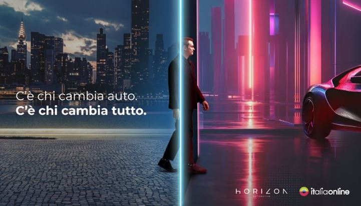 Un visual della campagna di Horizon Automotive
