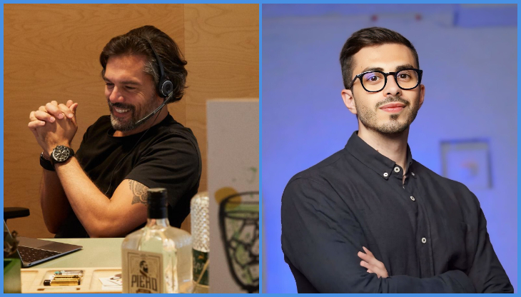 Gianluca Perrelli di Buzzoole e Federico Quercia di UGC Hub