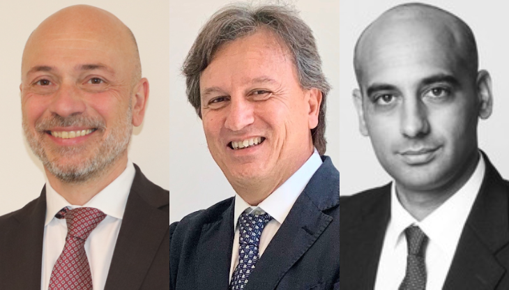 Walter Ballardin, Vincenzo Fiengo e Giulio Piccinini