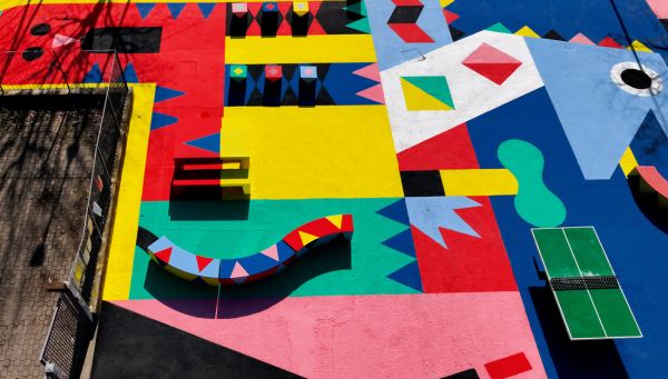 Nella foto, il progetto di Netflix a Milano