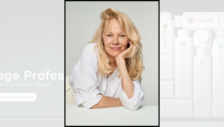Pamela Anderson è il nuovo volto di Biolage