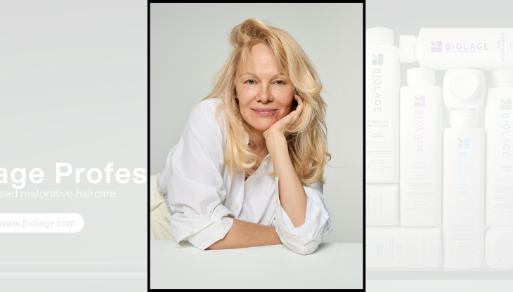 Pamela Anderson è il nuovo volto di Biolage