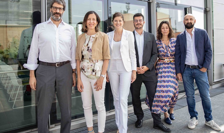Luca Testoni, Emanuela Rinaldi, Sabrina Cirillo, Emanuele Bompan, Zornitza Kratchmarova e Massimiliano Trisolino