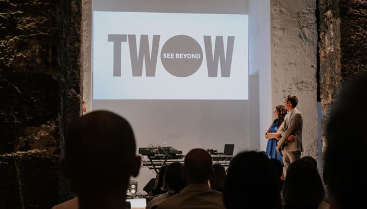 La presentazione del nuovo logo di Twow con i founder Emanuela Genovesi Picasso e Paolo Ratto