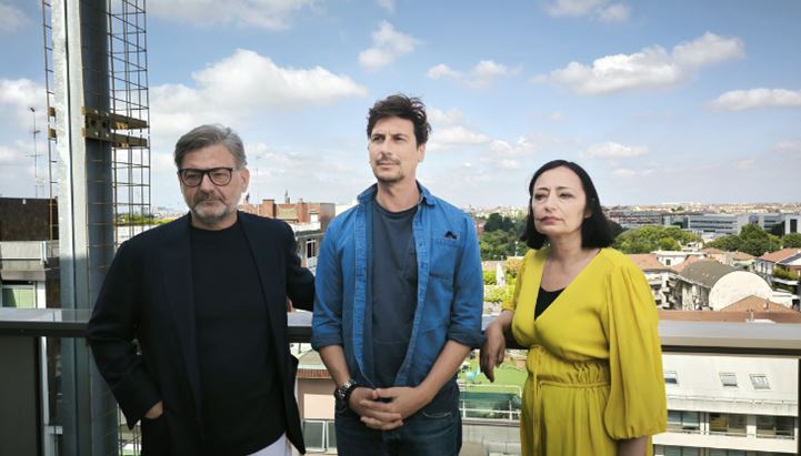 Da sinistra: Mastromatteo, Cortesini, Siani