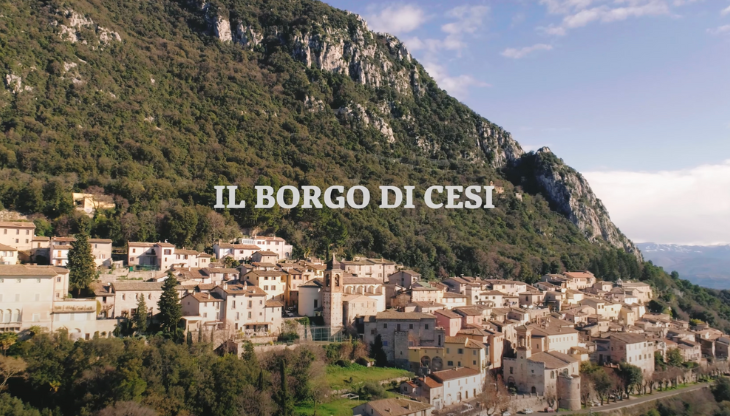 Un'immagine del Borgo di Cesi