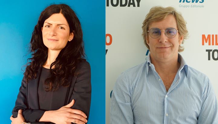  Laura Buscemi, Responsabile del team R&D, e Alessandro Pugliese, Direttore Nazionale & Partnership di Citynews