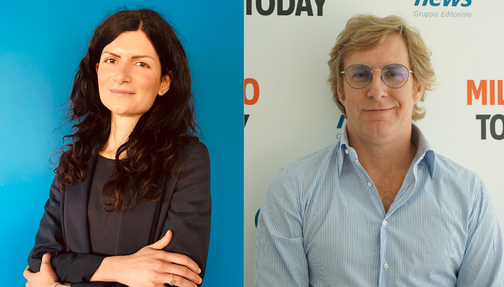  Laura Buscemi, Responsabile del team R&D, e Alessandro Pugliese, Direttore Nazionale & Partnership di Citynews