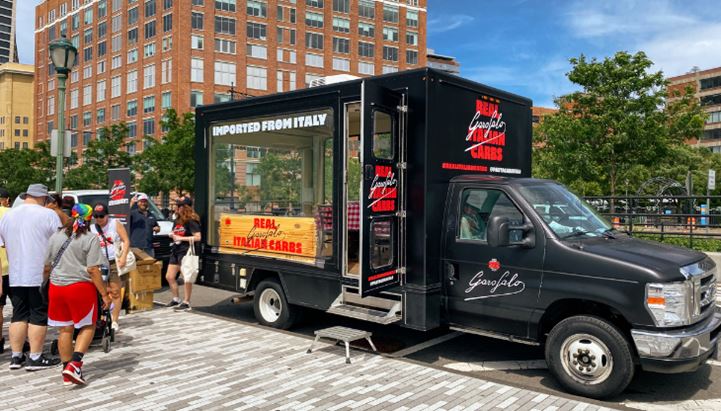 Il "glass truck" di Pasta Garofalo a New York