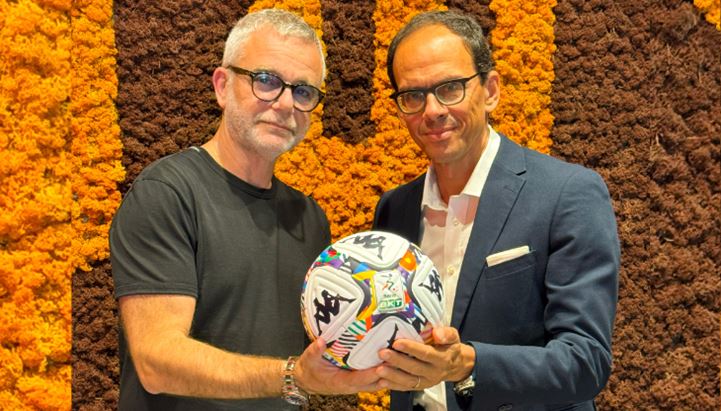 Marco Di Giusto, AD di Cigierre (Old Wild West), e Paolo Bedin, Presidente della Lega Serie B