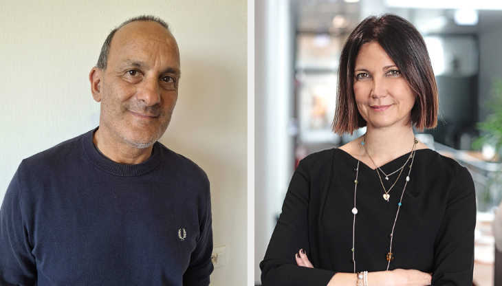 Maurizio Novelli (Adasta) e Stefania Brentaroli (Viessmann Climate Solutions Italia)