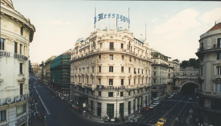 La sede de Il Messaggero a Roma