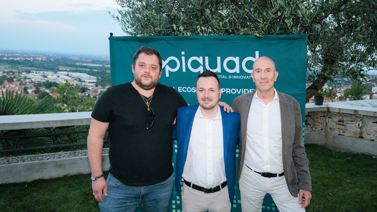 Da sinistra: Emile Chalouhi, Emanuele Piasini, Daniele Bianchi