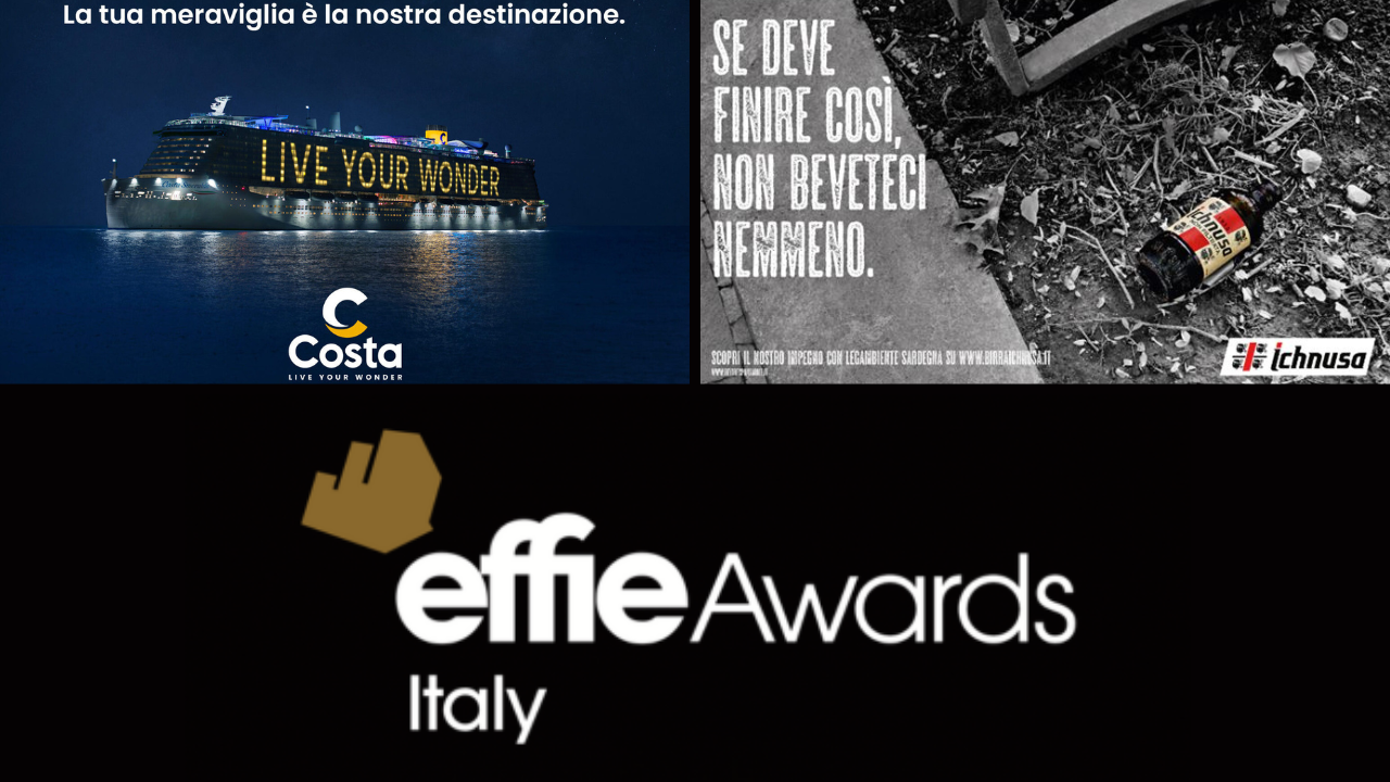 Le campagne realizzate da LePub per Costa Crociere e Ichnusa vincitrici dei Gold Effie