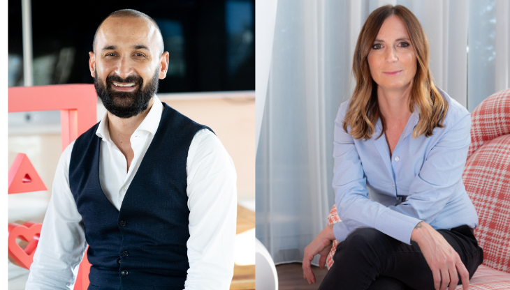 Massimiliano Trisolino, Managing Partner Strategy & Creativity Connexia e Beatrice Pellini, CMO di Pellini Caffè