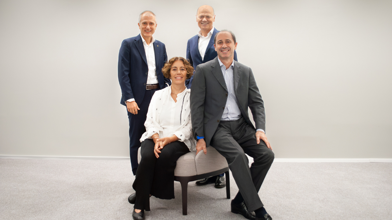 In foto: Luca Vergani, Massimo Beduschi, Federica Setti e Zeno Mottura
