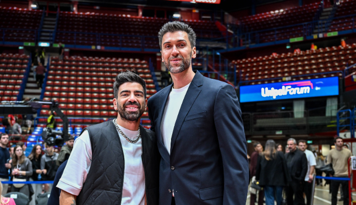 Gianluca Gazzoli e Andrea Bargnani