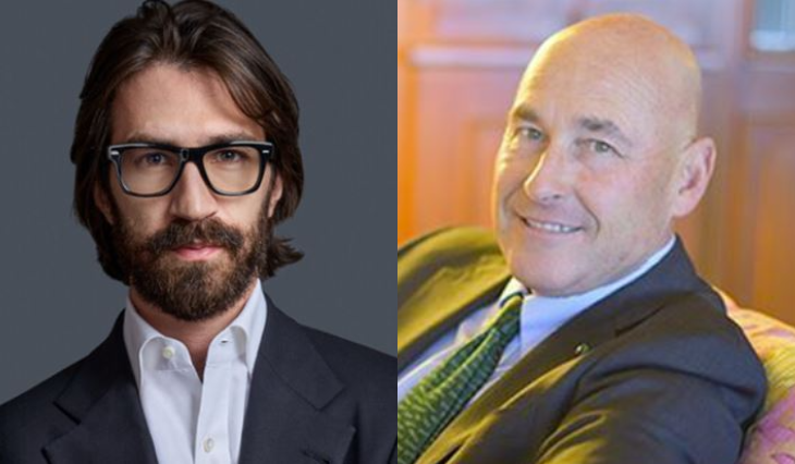 Leonardo Maria del Vecchio e Andrea Riffeser Monti