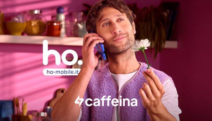 Nella foto: il nuovo spot di ho. Mobile